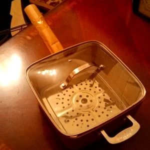 Bubble Head Ceramic 10 inches Red Cooper